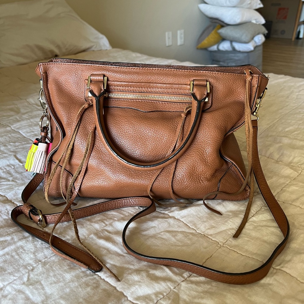 Leather Rebecca Minkoff Handle Bag